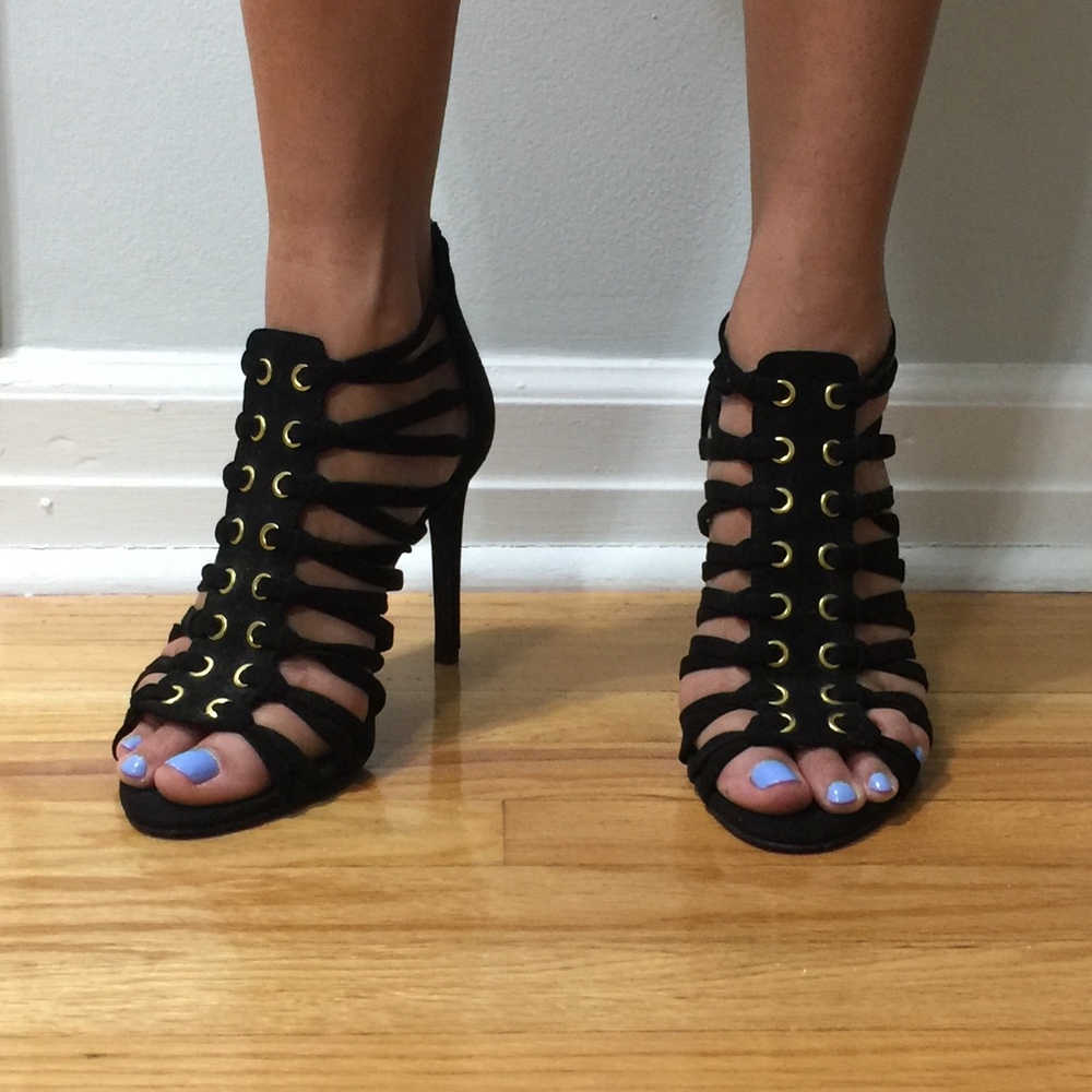 🆕 Jessica Simpson Farrowh Black Suede Heel